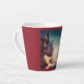 クリスマスシティ通り2 カフェラテマグ (左アングル)