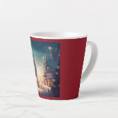 クリスマスシティ通り2 カフェラテマグ (右アングル)