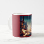 クリスマスシティ通り2 コーヒーマグカップ (正面左)