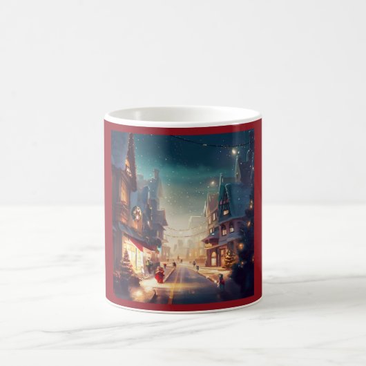 クリスマスシティ通り2 コーヒーマグカップ (中央)