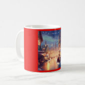 クリスマスシティ通り3 コーヒーマグカップ (正面左)