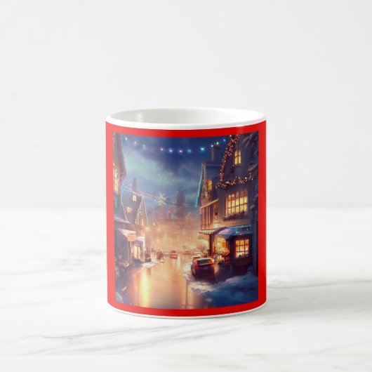 クリスマスシティ通り3 コーヒーマグカップ (中央)