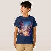 クリスマスシティ通り4 Tシャツ (正面フル)