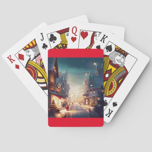 クリスマスシティ通り(2) トランプ (裏面)