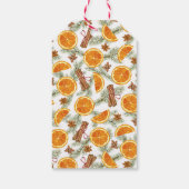 クリスマスシトラススパイスクラシックホリデイ ギフトタグ (裏面)