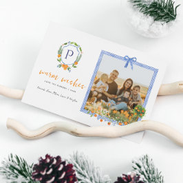 クリスマスシトラスボタニカルフローラ |休日の写真 シーズンカード