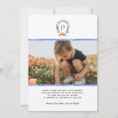 クリスマスシトラスボタニカルフローラ |休日の写真 シーズンカード (裏面)