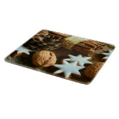 クリスマスシナモンスティックとスター カッティングボード (角)