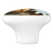 クリスマスシナモンスティックとスター セラミックノブ (側面)