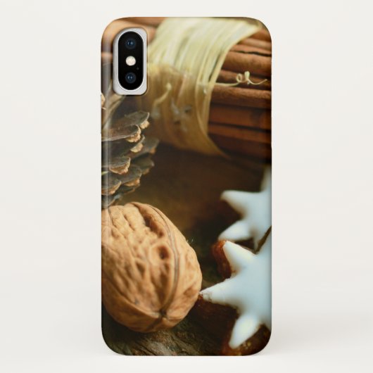 クリスマスシナモンスティックとスター Case-Mate iPhoneケース (裏面)
