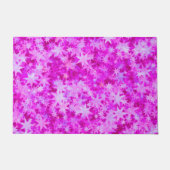 クリスマスシナ開花 ドアマット (正面)