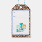 クリスマスシノワセリージンジャージャートピアリーギフトラベル ギフトタグ (裏面)