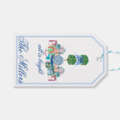 クリスマスシノワセリージンジャージャートピアリーギフトラベル ギフトタグ (正面(横))