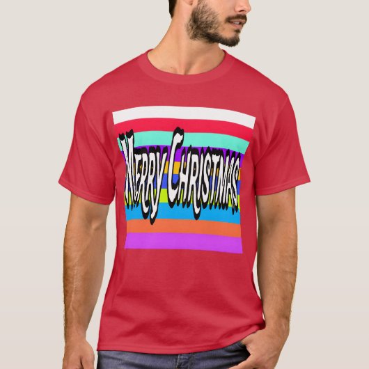 クリスマスシャツのギフト Tシャツ (正面)
