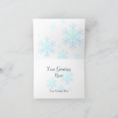 クリスマスシャムの猫たち シーズンカード (内部)