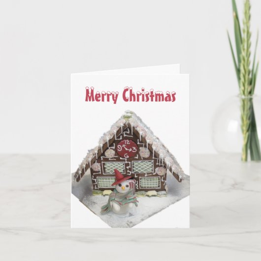 クリスマスシャレー シーズンカード (正面)