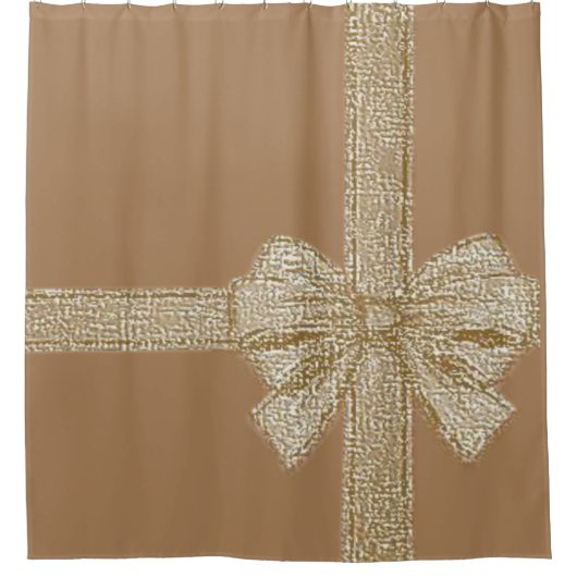 クリスマスシャワーカーテンボウ シャワーカーテン (正面)