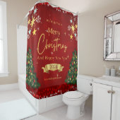 クリスマスシャワーカーテン シャワーカーテン (インサイチュ)