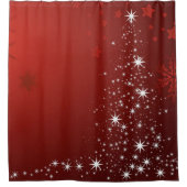 クリスマスシャワーカーテン シャワーカーテン (正面)