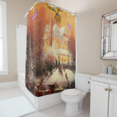 クリスマスシャワーカーテン シャワーカーテン (インサイチュ)