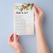 クリスマスシャワーゲームカードを知っているか チラシ (ハンドル)