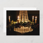 クリスマスシャンデリア シーズンポストカード (正面/裏面)