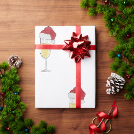 クリスマスシャンパン恋人フェスティバル ラッピングペーパー