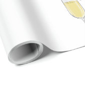 クリスマスシャンパン恋人フェスティバル ラッピングペーパー (ロールコーナー)