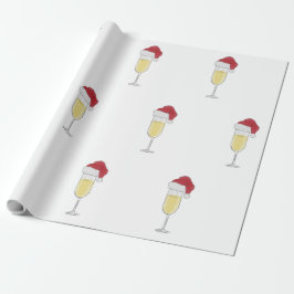 クリスマスシャンパン恋人フェスティバル ラッピングペーパー