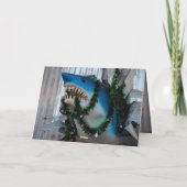 クリスマスシャークカード シーズンカード (裏面)