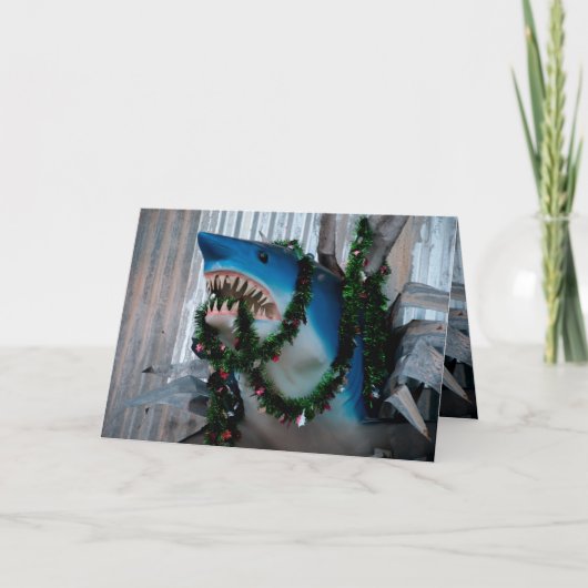 クリスマスシャークカード シーズンカード (正面)