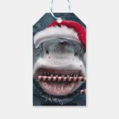 クリスマスシャーク ギフトタグ (裏面)