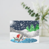 クリスマスシャーク シーズンポストカード (スタンド正面)