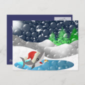 クリスマスシャーク シーズンポストカード (正面/裏面)