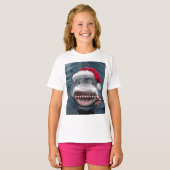 クリスマスシャーク Tシャツ (正面フル)