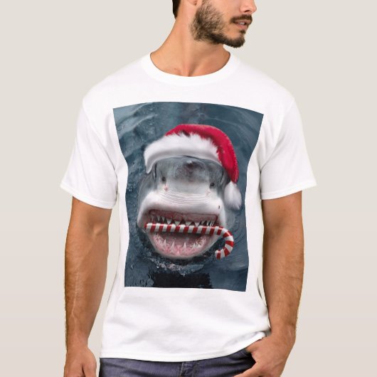 クリスマスシャーク Tシャツ (正面)