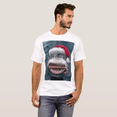 クリスマスシャーク Tシャツ (正面フル)