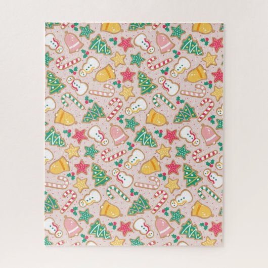 クリスマスシュガークッキー ジグソーパズル (縦)