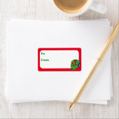 クリスマスシュガースカル ラベル (インサイチュ)