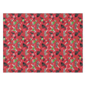 クリスマスシュナウザーテーブルクロス テーブルクロス (正面(横))