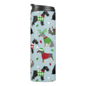 クリスマスシュナウザー タンブラー (回転右)