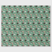 クリスマスシュナウツァードッグ ラッピングペーパー (フラット)