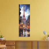 クリスマスショッピングインパリ キャンバスプリント (インサイチュ (リビング))
