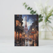 クリスマスショッピングインパリ シーズンポストカード (スタンド正面)