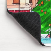 クリスマスショッピング マウスパッド (コーナー)