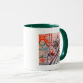 クリスマスショッピング マグカップ (正面右)