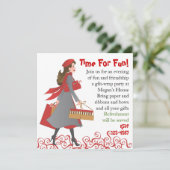 クリスマスショッピング 招待状 (スタンド正面)