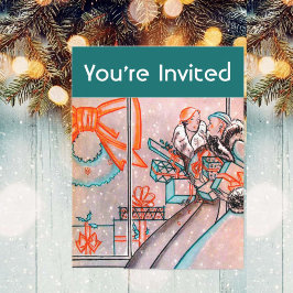 クリスマスショッピング 招待状