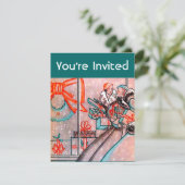 クリスマスショッピング 招待状 (スタンド正面)