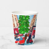クリスマスショッピング 紙コップ (右)